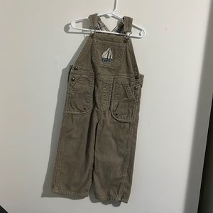 Boys corduroy long overalls